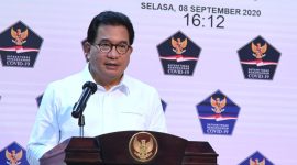 Juru Bicara Satuan Tugas (Satgas) Penanganan Covid-19 Wiku Adisasmito.(Foto:Pelopor/BNPB)