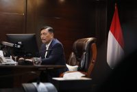 Menteri Koordinator Bidang Kemaritiman dan Investasi (Menko Marves) Luhut Binsar Pandjaitan. (Foto:Pelopor/Kemenko Marves) 