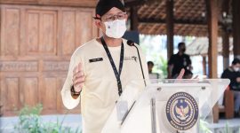 Menteri Pariwisata dan Ekonomi Kreatif/Kepala Badan Pariwisata dan Ekonomi Kreatif, Sandiaga Salahuddin Uno. (Foto:Pelopor/Kemenparekraf)