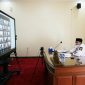 Gubernur Banten Wahidin Halim menghadiri pertemuan secara virtual. (Foto: Pelopor/Pemprov Banten)