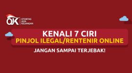 7 Ciri Pinjol Ilegal atau Rentenir Online. (Foto:Pelopor/OJK) 