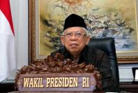 Wakil Presiden (Wapres) Ma’ruf Amin. (Foto:pelopor/Setkab)