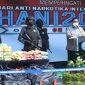 BNN Musnahkan Narkoba di Puncak Peringatan HANI 2021. (Foto: Pelopor/BNN)