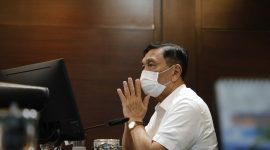 Menteri Koordinator Bidang Kemaritiman dan Investasi (Menko Marves) Luhut Binsar Pandjaitan. (Foto: Pelopor/Kemenko Marves)