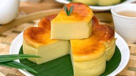 Bingka Kentang Khas Banjar. (Foto: Pelopor.id/Fb BKRM)