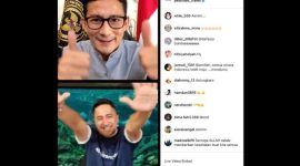 Tangkapan layar acara 