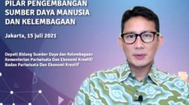 Menparekraf Sandiaga Uno. (Foto:Pelopor/Kemenparekraf)