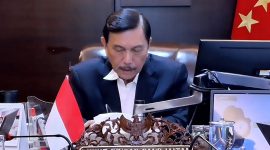 Menteri Koordinator Bidang Kemaritiman dan Investasi (Menko Marves) Luhut Binsar Pandjaitan. (Foto:Pelopor/Kemenko Marves)