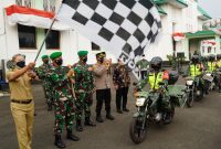 acara Launching Go Babinsa di Makorem 061/SK. (Foto:Pelopor/TNI)