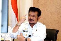 Menteri Pertanian, Syahrul Yasin Limpo. (Foto:Pelopor/Kementan)