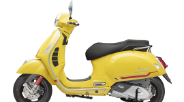Vespa GTS Super Sport Yellow Sole. (Foto: pelopor.id/Piaggio Indonesia)