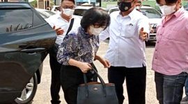 Heriyanti, anak bungsu pengusaha asal Aceh Akidi Tio yang sebelumnya menjanjikan dana hibah sebesar Rp 2 triliun untuk penanganan Covid-19, juga terjerat kasus hukum di Polda Metro Jaya. (Foto:Pelopor.id/Tribun Sumsel)