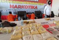 Polda Kalimantan Utara Gagalkan Penyelundupan 126 Kg Sabu. (Foto: Pelopor.id/ Polri)