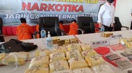 Polda Kalimantan Utara Gagalkan Penyelundupan 126 Kg Sabu. (Foto: Pelopor.id/ Polri)