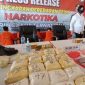 Polda Kalimantan Utara Gagalkan Penyelundupan 126 Kg Sabu. (Foto: Pelopor.id/ Polri)