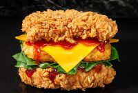 Burger. (Foto:Pelopor.id/Twitter KFC)