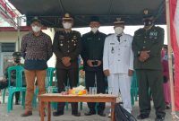 Upacara HUT RI ke-76 di Reok Berlangsung Aman dan Sesuai Prokes. (Foto: Pelopor.id/Piter Bota)