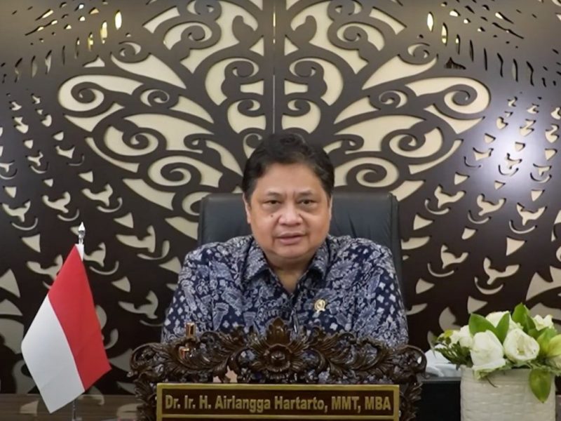 Menteri Koordinator Bidang Perekonomian Airlangga Hartarto. (Foto:Pelopor.id/Kemenko Perekonomian)