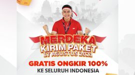 HUT RI ke 76, J&T Express Gelar Program Merdeka Kirim Paket. (Foto:Pelopor.id/J&T)