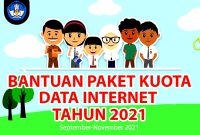 Ilustrasi Bantuan Kuota Data Internet. (Foto:Pelopor.id/Kemendikbud)