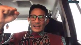 Menteri Pariwisata dan Ekonomi Kreatif Sandiaga Uno. (Foto: Pelopor/Kemenparekraf)