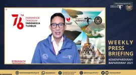 Menteri Pariwisata dan Ekonomi Kreatif Sandiaga Salahuddin Uno. (Foto: Pelopor/Kemenparekraf)