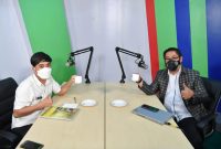 Direktur Advokasi dan Kerja Sama Desa dan Perdesaan, Kemendes PDTT, Muhammad Fachri dalam acara Ngobrol Pintar yang dipandu oleh Badriyanto pada Selasa, 10 Agustus 2021. (Foto:Pelopor.id/Kemendes PDTT)