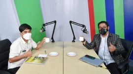 Direktur Advokasi dan Kerja Sama Desa dan Perdesaan, Kemendes PDTT, Muhammad Fachri dalam acara Ngobrol Pintar yang dipandu oleh Badriyanto pada Selasa, 10 Agustus 2021. (Foto:Pelopor.id/Kemendes PDTT)