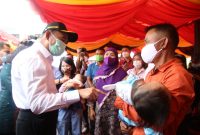 Menteri Koordinator Bidang Pembangunan Manusia dan Kebudayaan Muhadjir Effendy Beberkan Kunci Atasi Stunting. (Foto: Pelopor/Kemenko PMK)