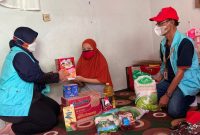 Kementerian Sosial Berikan Bantuan Bagi Korban Lift Jatuh Margo City. (Foto: Pelopor/Kemensos)