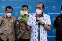 Musnahkan 11,95 Kg Sabu, BNN Selamatkan 60 Ribu Anak Bangsa. (Foto:Pelopor.id/BNN)