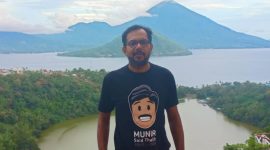 Pengacara Haris Azhar yang disomasi Menkomarves Luhut Pandjaitan. (Foto: Pelopor/Instagram @azharharis)