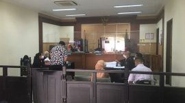 Suasana Persidangan PN Kota Tangerang. ( Foto/ TK Pelopor.ID)
