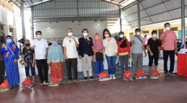 Gemabudhi, Kajati Banten, dan Pemkab Tangerang Gelar Vaksinasi di Vihara Caga Sasana. (Foto:Pelopor.id/Gemabudhi)
