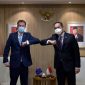 Menteri Perdagangan RI Muhammad Lutfi menerima kunjungan Menteri Perdagangan, Pariwisata, dan Investasi Australia Daniel Thomas Tehan. (Foto:Pelopor.id/Kemendag)