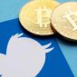 Ilustrasi Twitter dan Bitcoin. (Foto:Pelopor.id/Ist)