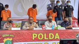 Kabid Humas Polda Metro Jaya Kombes Yusri Yunus mengumumkan hasil pemeriksaan kasus penembakan di Tangerang. (Foto:Pelopor.id/Titik)