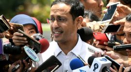 Menteri Pendidikan, Kebudayaan, Riset, dan Teknologi (Mendikbudristek) Nadiem Anwar Makarim. (Foto: Pelopor.id/Setkab)