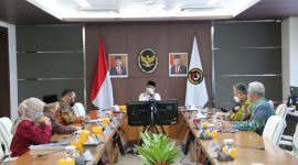 Rapat Koordinasi Tingkat Menteri tentang Hari Libur Nasional dan Cuti Bersama Tahun 2022, Rabu (22/09/2021). (Foto: Pelopor/Kemenko PMK)