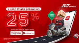 Diskon Ongkir JNT. (Foto:Pelopor.id/JNT)
