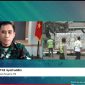 Asisten Operasi Panglima TNI Mayjen TNI Syafruddin dalam keterangan pers menyambut kedatangan vaksin COVID-19 Tahap ke-61 di Bandara Soekarno Hatta, Tangerang, Banten, secara daring, Selasa (14/09/2021). (Foto: Pelopor/Setkab)