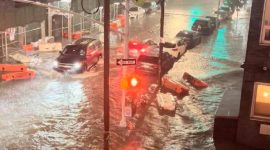 Badai Ida Sebabkan Banjir di New York dan New Jersey. (Foto:Pelopor.id/Reuters)