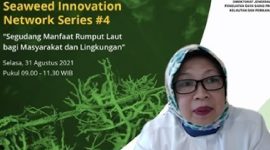 Direktur Jenderal Penguatan Daya Saing Produk Kelautan dan Perikanan (PDSPKP) KKP, Artati Widiarti. (Foto:Pelopor.id/KKP)