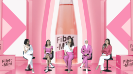PT. Amerta Indah Otsuka meluncurkan minuman kaya serat, Fibe Mini pada Kamis (9/9/2021) . (Foto:Pelopor.id/Fibe Mini)