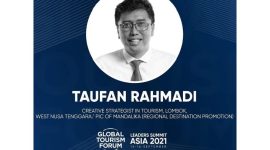 Pengamat Sekaligus Ahli Strategi Pariwisata Nasional, Taufan Rahmadi. (Foto:Pelopor.id/Global Tourism Forum)