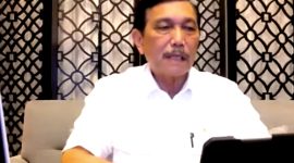Menko Kemaritiman dan Investasi, Luhut Pandjaitan. (Foto:pelopor.id/Youtube Setpres)