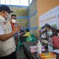 Menteri Koperasi dan UKM Teten Masduki dukung vaksinasi bagi UMKM dan masyarakat kaki gunung. (Foto: Pelopor/Kemenkop UKM)