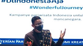 Menteri Pariwisata dan Ekonomi Kreatif (Menparekraf) Sandiaga Uno. (Foto: Pelopor/Kemenparekraf)