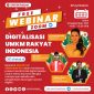Poster Webinar Digitalisasi UMKM Rakyat Indonesia. (Foto:Pelopor.id/UMKM Rakyat)