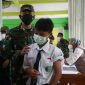 Percepatan Vaksinasi Pelajar SLTP dan SLTA, Korem 061/SK Launching Go Vaksinasi Mobile. (Foto:Pelopor.id/TNI)